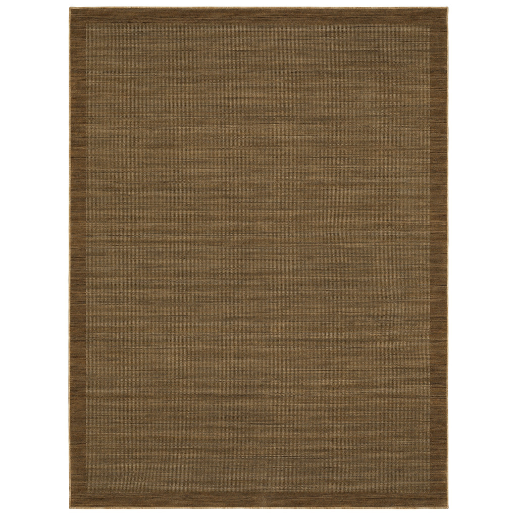 Oriental Weavers Warner WRN05 Brown/ Rust Area Rug main image