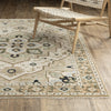 Oriental Weavers Westwood aWES01 Beige/ Blue Area Rug Lifestyle Image Feature