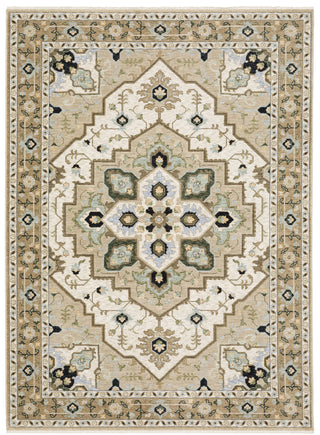Oriental Weavers Westwood aWES01 Beige/ Blue Area Rug main image