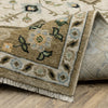 Oriental Weavers Westwood aWES01 Beige/ Blue Area Rug Backing Image