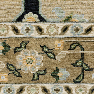 Oriental Weavers Westwood aWES01 Beige/ Blue Area Rug Close-up Image