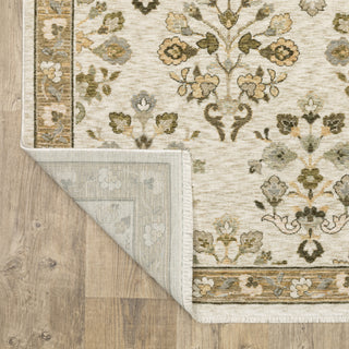 Oriental Weavers Westwood WES03 Gold/ Beige Area Rug Backing Image
