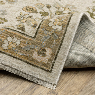 Oriental Weavers Westwood WES03 Gold/ Beige Area Rug Backing Image