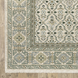 Oriental Weavers Westwood WES04 Green/ Green Area Rug Corner Image