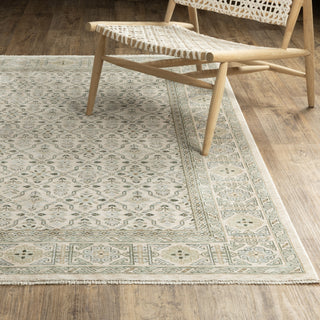 Oriental Weavers Westwood WES04 Green/ Green Area Rug Lifestyle Image Feature