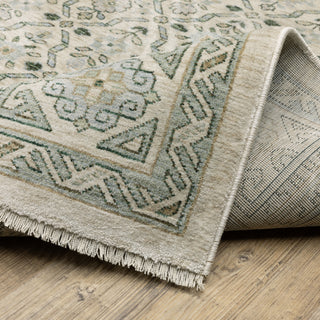 Oriental Weavers Westwood WES04 Green/ Green Area Rug Backing Image