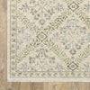 Oriental Weavers Westwood WES05 Blue/ Beige Area Rug Corner Image