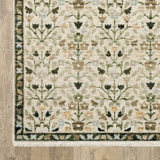 Oriental Weavers Westwood WES06 Multi/ Beige Area Rug Corner Image