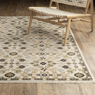 Oriental Weavers Westwood WES06 Multi/ Beige Area Rug Lifestyle Image Feature