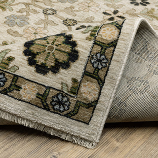 Oriental Weavers Westwood WES06 Multi/ Beige Area Rug Backing Image