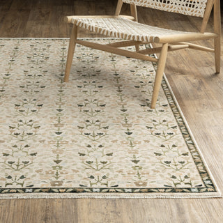 Oriental Weavers Westwood WES07 Green/ Multi Area Rug Lifestyle Image Feature