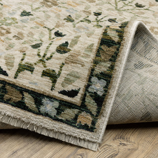 Oriental Weavers Westwood WES07 Green/ Multi Area Rug Backing Image