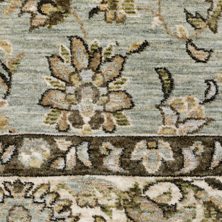 Oriental Weavers Westwood WES08 Blue/ Blue Area Rug Close-up Image