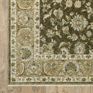 Oriental Weavers Westwood WES09 Brown/ Multi Area Rug Corner Image