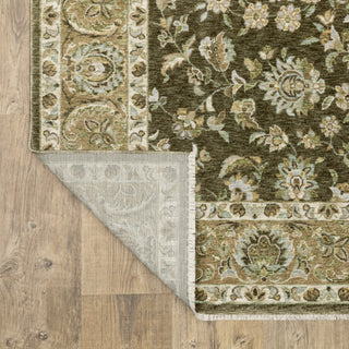 Oriental Weavers Westwood WES09 Brown/ Multi Area Rug Backing Image