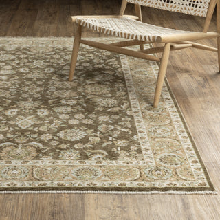 Oriental Weavers Westwood WES09 Brown/ Multi Area Rug Lifestyle Image Feature