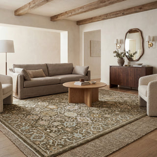 Oriental Weavers Westwood WES10 Brown/ Multi Area Rug Lifestyle Image Feature