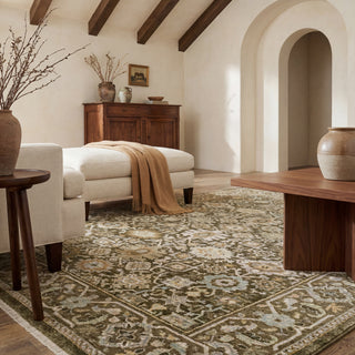 Oriental Weavers Westwood WES10 Brown/ Multi Area Rug Lifestyle Image Feature