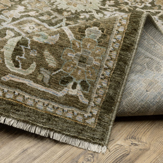 Oriental Weavers Westwood WES10 Brown/ Multi Area Rug Backing Image