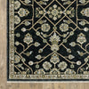 Oriental Weavers Westwood WES11 Midnight/ Blue Area Rug Corner Image