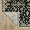 Oriental Weavers Westwood WES11 Midnight/ Blue Area Rug Backing Image