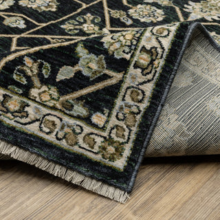 Oriental Weavers Westwood WES11 Midnight/ Blue Area Rug Backing Image