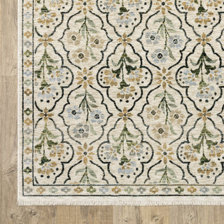 Oriental Weavers Westwood WES12 Gold/ Multi Area Rug Corner Image