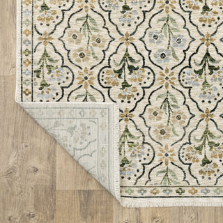 Oriental Weavers Westwood WES12 Gold/ Multi Area Rug Backing Image