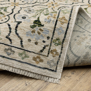 Oriental Weavers Westwood WES12 Gold/ Multi Area Rug Backing Image