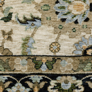 Oriental Weavers Westwood WES13 Multi/ Ivory Area Rug Close-up Image