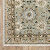 Oriental Weavers Westwood WES14 Blue/ Beige Area Rug Corner Image