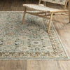 Oriental Weavers Westwood WES14 Blue/ Beige Area Rug Lifestyle Image Feature