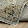 Oriental Weavers Westwood WES14 Blue/ Beige Area Rug Backing Image