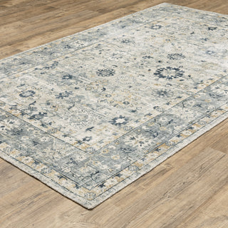 Oriental Weavers Windham WIN01 Ivory/Blue Area Rug