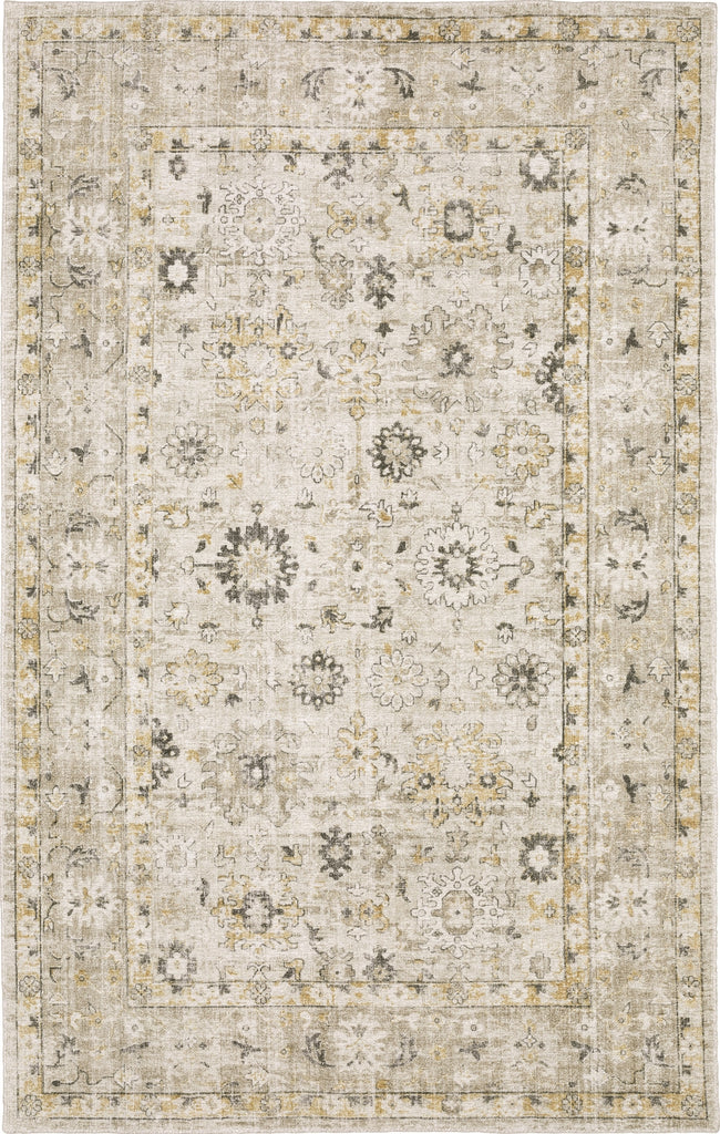 Oriental Weavers Windham WIN02 Beige/Gold Area Rug