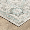 Oriental Weavers Windham WIN04 Ivory/Blue Area Rug