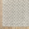 Oriental Weavers Wonder WON01 Grey/ Ivory Area Rug Corner Image