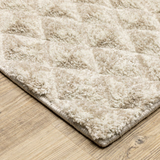 Oriental Weavers Wonder WON02 Beige/ Ivory Area Rug Corner Image
