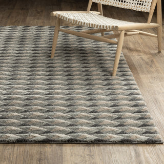 Oriental Weavers Wonder WON04 Charcoal/ Grey Area Rug Lifestyle Image Feature