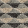 Oriental Weavers Wonder WON04 Charcoal/ Grey Area Rug Close-up Image