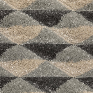 Oriental Weavers Wonder WON04 Charcoal/ Grey Area Rug Close-up Image