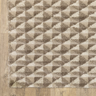 Oriental Weavers Wonder WON05 Brown/ Beige Area Rug Corner Image