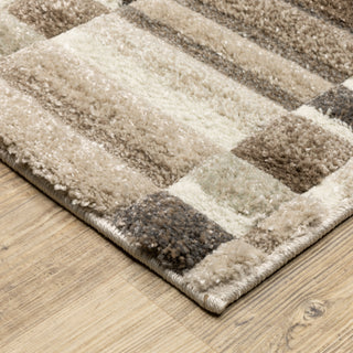 Oriental Weavers Wonder WON06 Brown/ Beige Area Rug Corner Image