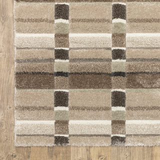 Oriental Weavers Wonder WON06 Brown/ Beige Area Rug Corner Image