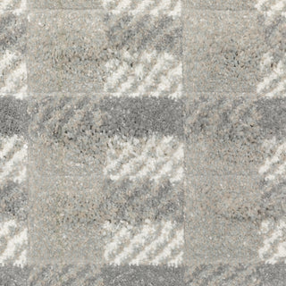 Oriental Weavers Wonder WON07 Grey/ Ivory Area Rug Close-up Image