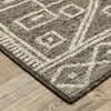 Oriental Weavers Zarina ZAR07 Brown / Beige Area Rug Corner Image