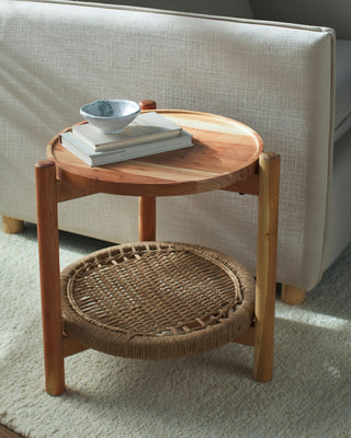 Surya Orly ORLY-001 Brown / Wheat Furniture Style Shot