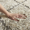 Nourison Oslo Shag OSL01 Ivory/Grey Area Rug Room Image Feature