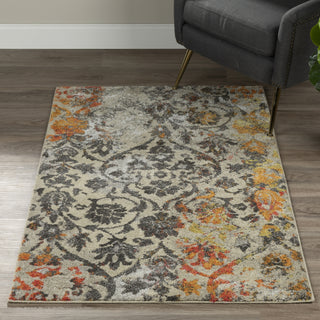 Piper Looms Platinum OSPL31 Orange Area Rug Lifestyle Image Feature