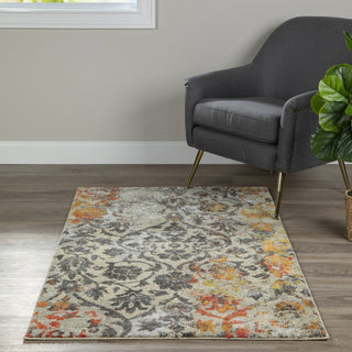 Piper Looms Platinum OSPL31 Orange Area Rug